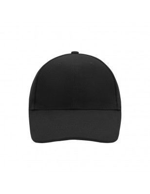 Classic 6 panel cap with close-fitting front panels