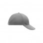 Classic 6 panel cap with close-fitting front panels