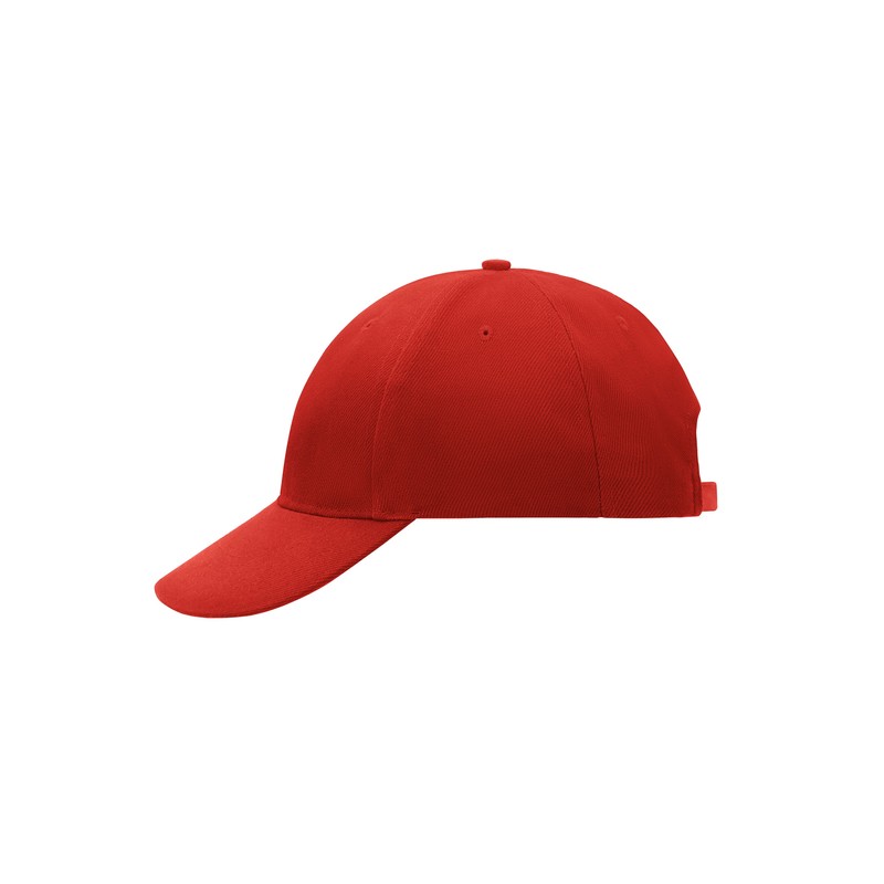 Classic 6 panel cap with close-fitting front panels