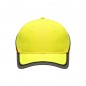 Functional 6 panel cap in loud neon colours