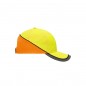 Functional 6 panel cap in loud neon colours