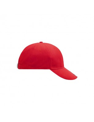 High-quality 6 panel cap in attractive racing look