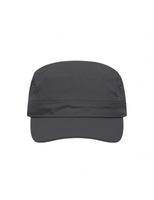 Trendy cap in military style made of durable cotton fabric