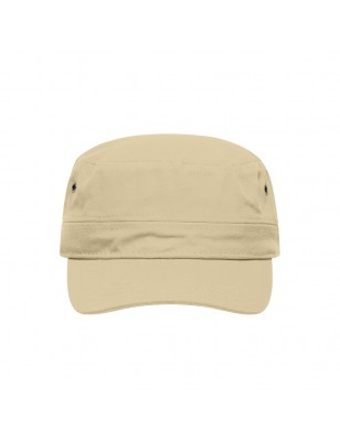 Trendy cap in military style made of durable cotton fabric