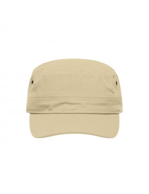 Trendy cap in military style made of durable cotton fabric