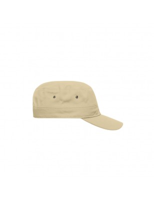 Trendy cap in military style made of durable cotton fabric