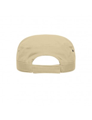 Trendy cap in military style made of durable cotton fabric