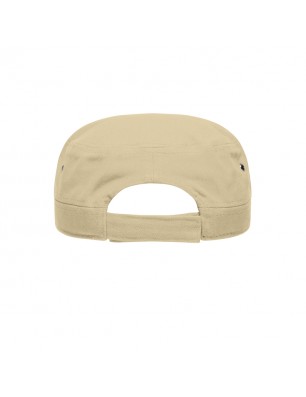 Trendy cap in military style made of durable cotton fabric