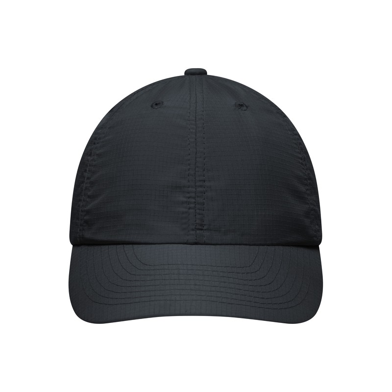 Functional 6 panel cap made of Coolmax® extreme