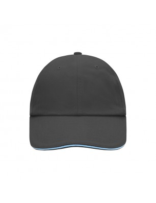 Classic allround cap with contrasting sandwich