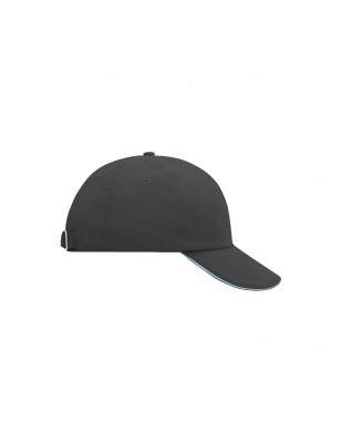 Classic allround cap with contrasting sandwich