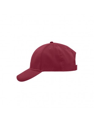 Classic 6 panel cap with brushed surface