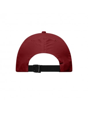 Foldable 6 panel cap made of soft microfibre