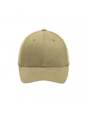 Trendy 6 panel cap without fastener