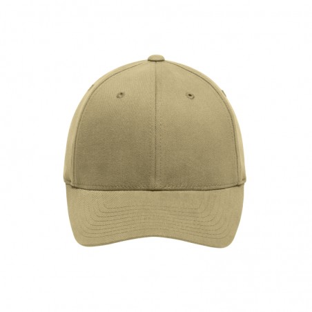 Trendy 6 panel cap without fastener