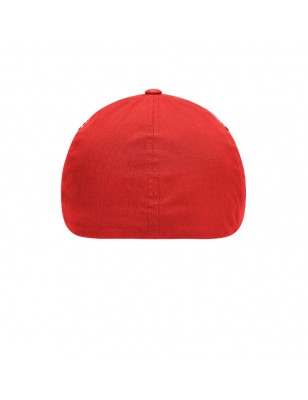 6 panel sandwich cap with a slightly textured surface