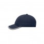 Original 6 panel cap with reflective border around the peak (without protective function/no PPE)