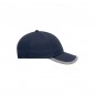 Original 6 panel cap with reflective border around the peak (without protective function/no PPE)