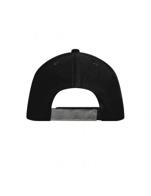 Original 6 panel cap with reflective border around the peak