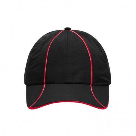 6 panel cap with casual decorative embroidery