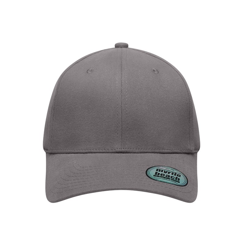 Trendy 6 panel cap without adjuster