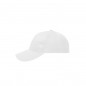 High-quality 6 panel cap with unbrushed surface