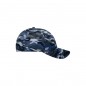 High-quality 6 panel cap in camouflage design