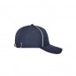 High-quality 6 panel cap with reflective elements (without protective function/no PPE)