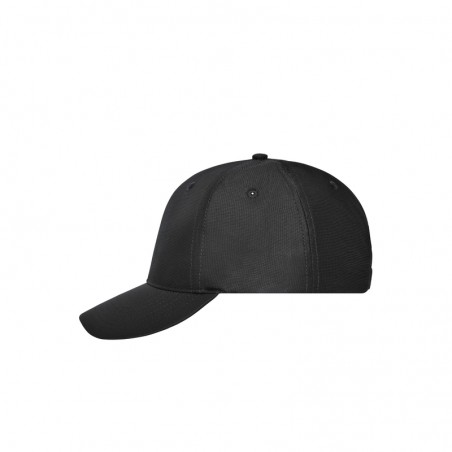 6 panel cap with sun protection