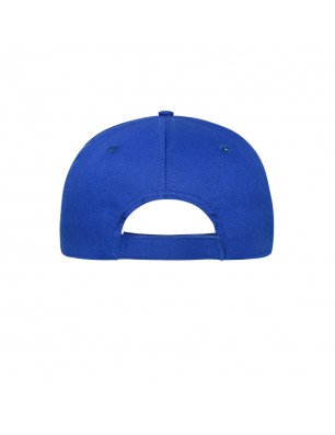 6 panel cap with unbrushed surface