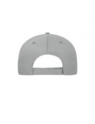 5 panel cap with unbrushed surface