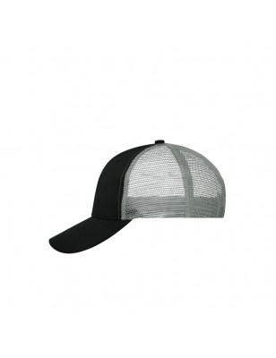 Trendy 6 panel mesh cap made of polycotton