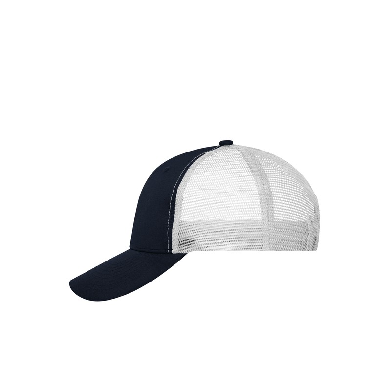 Trendy 6 panel mesh cap made of polycotton