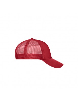 Trendy 6 panel mesh cap made of polycotton