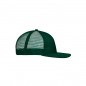 Trendy 6 panel mesh cap with a flat peak made of polycotton