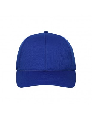 Sporty 6 panel cap made of soft mesh