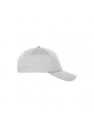 Sporty 6 panel cap made of soft mesh