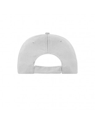 Sporty 6 panel cap made of soft mesh