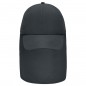 6 panel cap with extra long neck guard