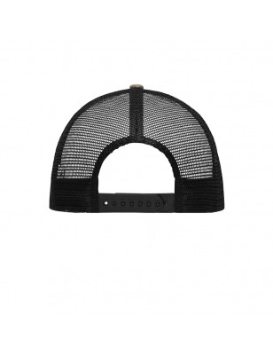 Stylish mesh cap in modern mélange look