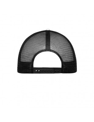 Stylish mesh cap in modern mélange look