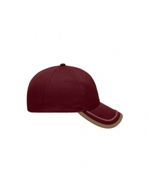 Brushed 6 panel cap