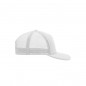 5 panel mesh cap with flat peak