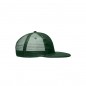 6 panel mesh cap with flat peak