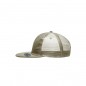 6 panel mesh cap with flat peak