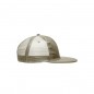 6 panel mesh cap with flat peak