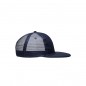 6 panel mesh cap with flat peak