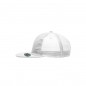 6 panel mesh cap with flat peak