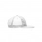 6 panel mesh cap with flat peak