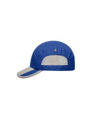 Extremely light functional 5 panel cap made of soft microfibre